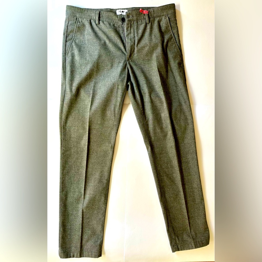 NN07 Karl chinos in gray cotton blend | EUC